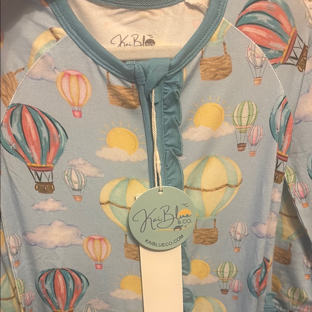 Kai Blue & Co. Balloon Print Pajama Set
